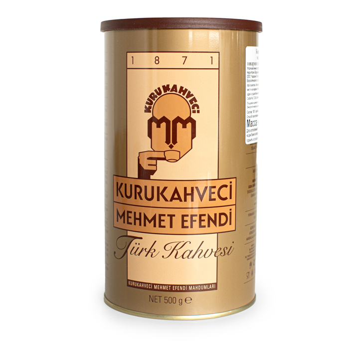 КОФЕ ПО ТУРЕЦКИ НАТУРАЛЬНЫЙ ЖАРЕНЫЙ МОЛОТЫЙ, Kurukahveci, 500г. | Турция