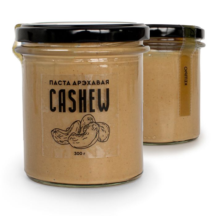 ПАСТА ОРЕХОВАЯ КЕШЬЮ, 300 г.