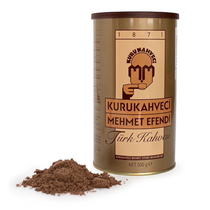 КОФЕ ПО ТУРЕЦКИ НАТУРАЛЬНЫЙ ЖАРЕНЫЙ МОЛОТЫЙ, Kurukahveci, 500г. | Турция